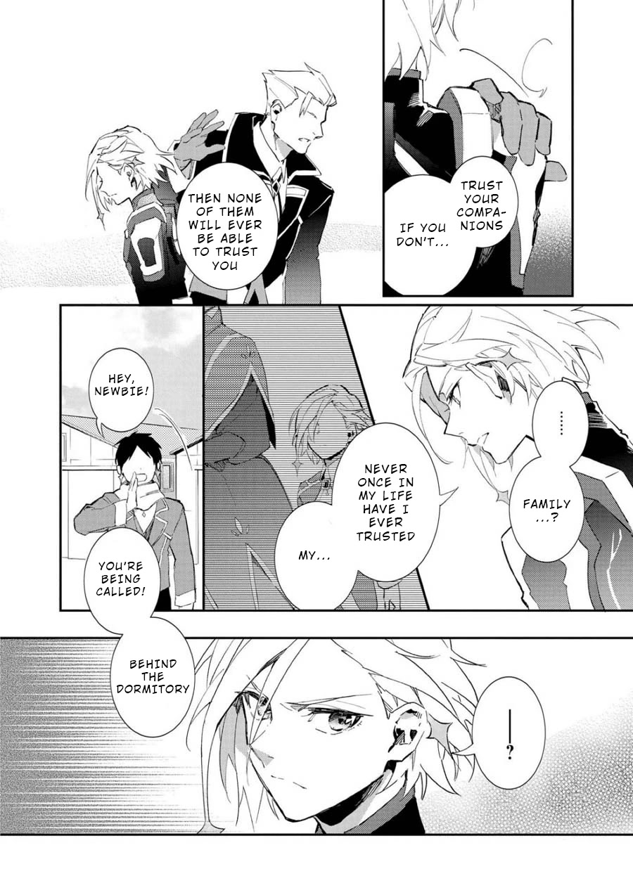 Macross Delta Kuroki Tsubasa no Shiro Kishi Chapter 2 page 10 - Chapter 2: Young Wings
