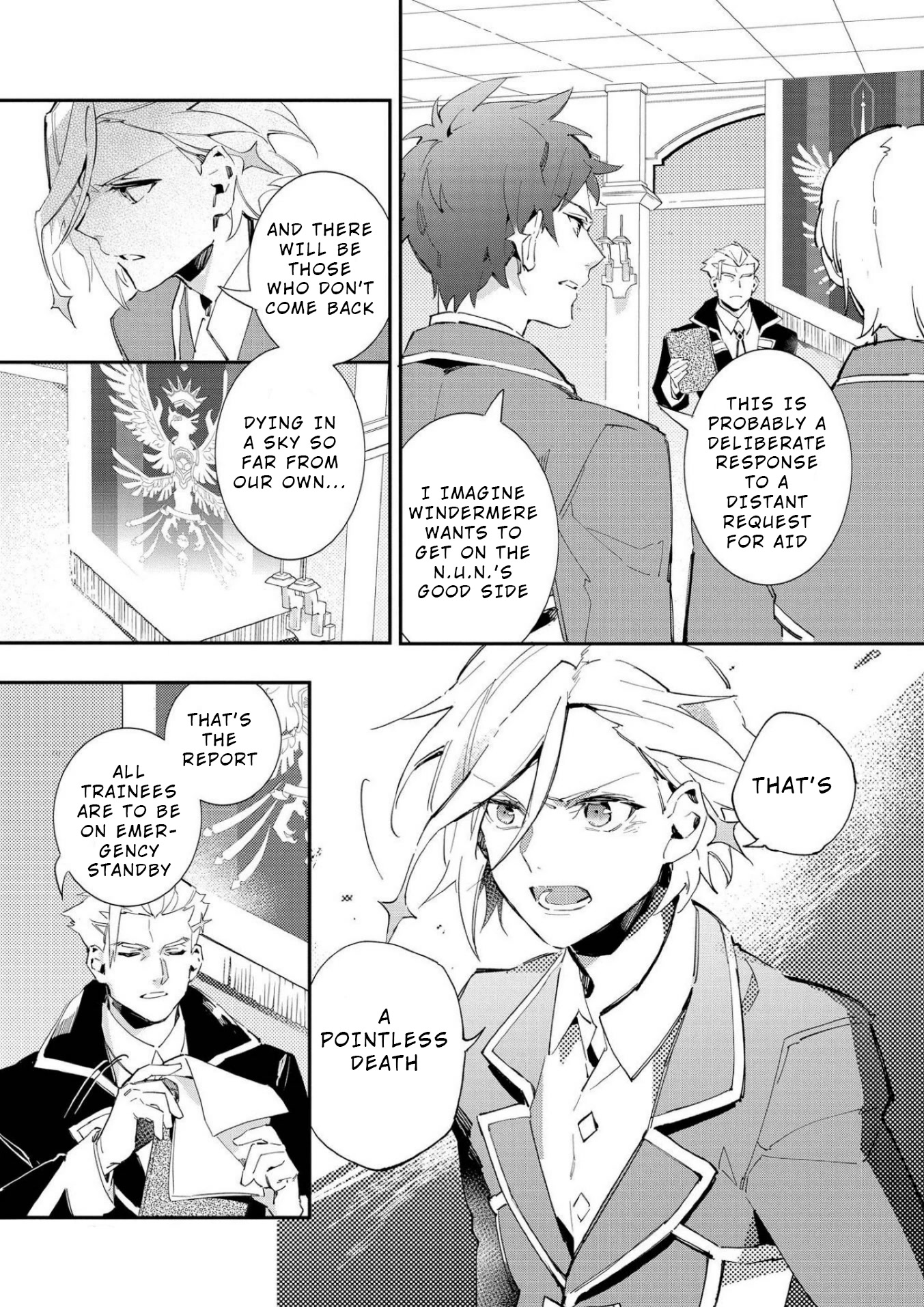 Macross Delta Kuroki Tsubasa no Shiro Kishi Chapter 3 page 21 - Chapter 3: A New Wind