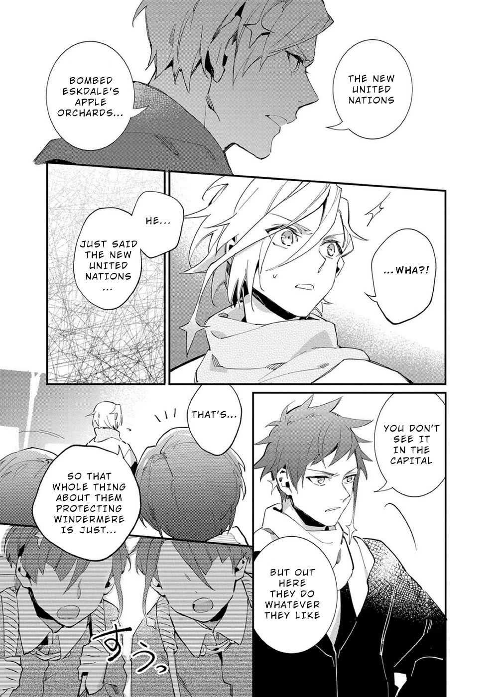 Macross Delta Kuroki Tsubasa no Shiro Kishi Chapter 4 page 15 - Chapter 4: Calm Before the Storm