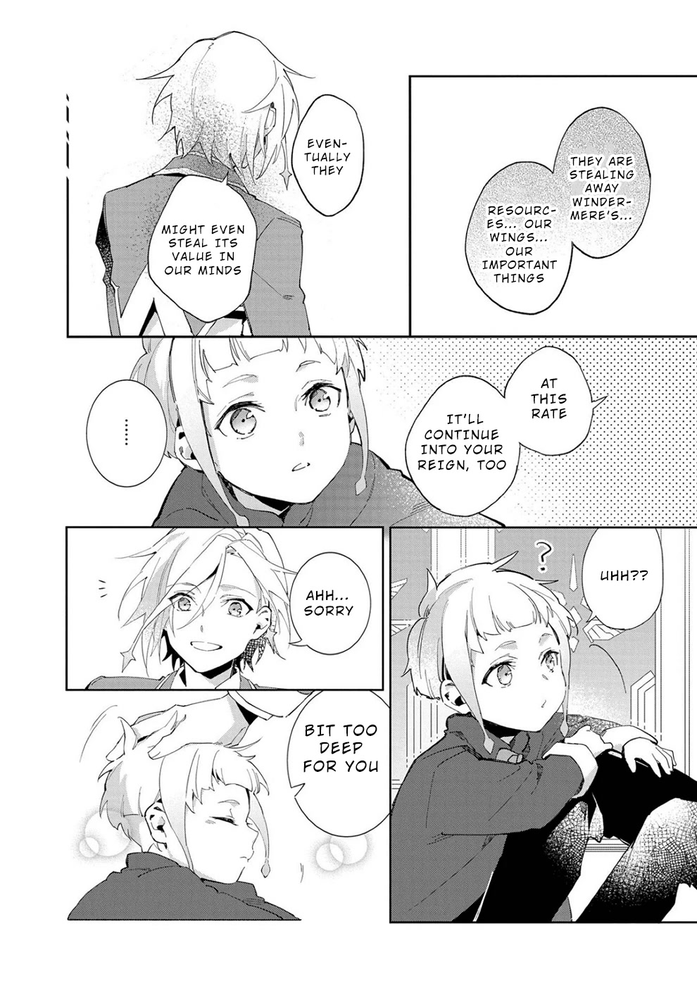 Macross Delta Kuroki Tsubasa no Shiro Kishi Chapter 5 page 14 - Chapter 5: Those Who Work the Wind