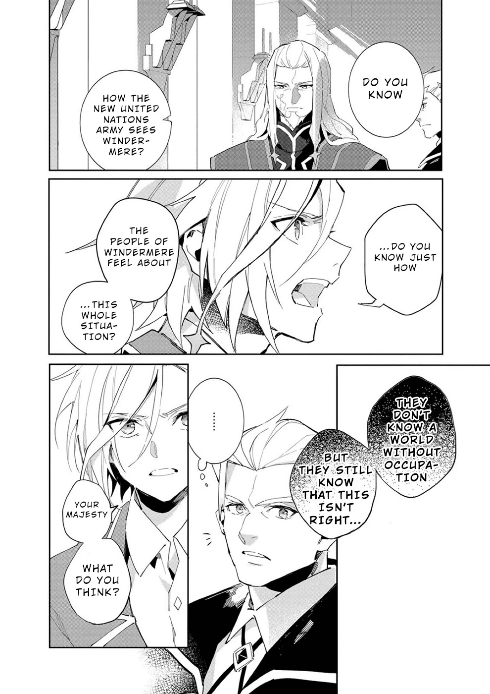Macross Delta Kuroki Tsubasa no Shiro Kishi Chapter 5 page 20 - Chapter 5: Those Who Work the Wind