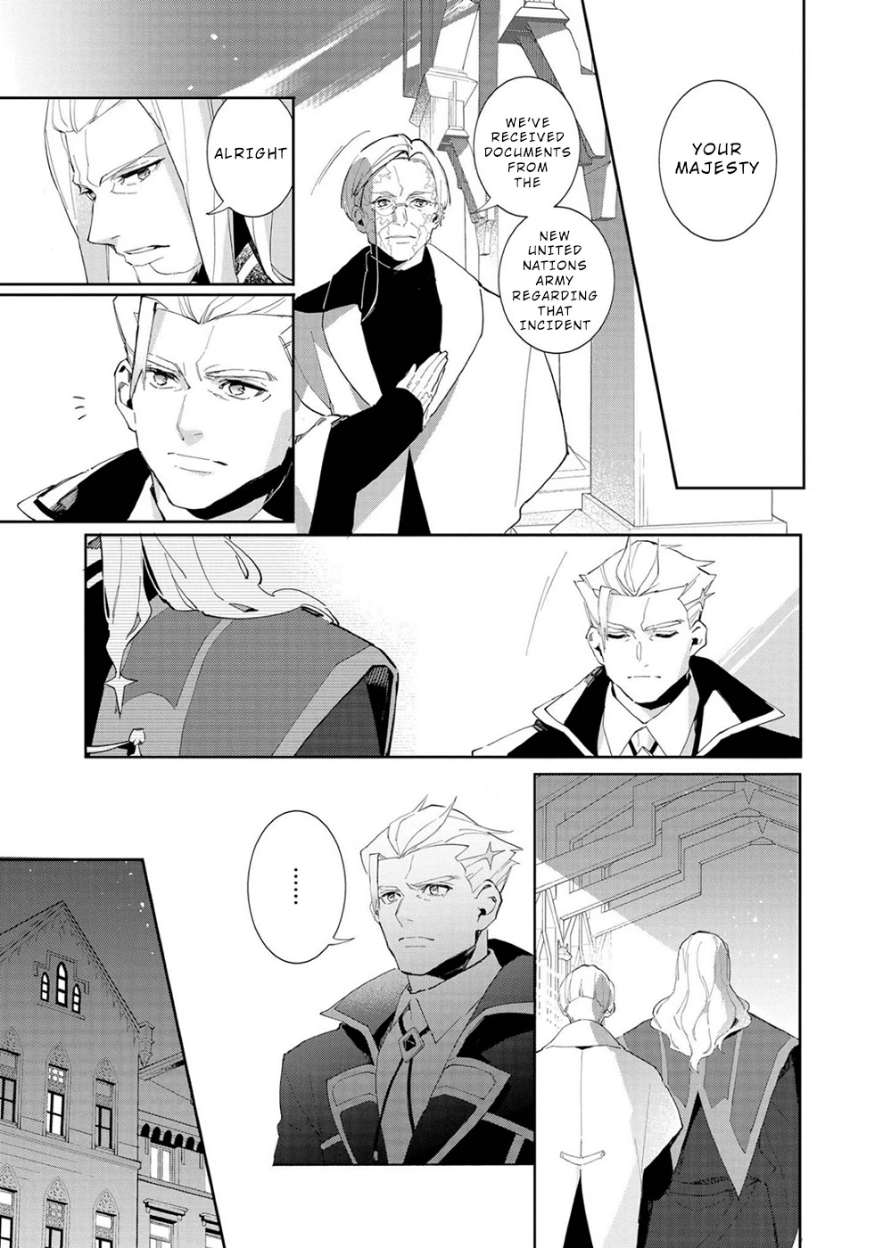 Macross Delta Kuroki Tsubasa no Shiro Kishi Chapter 5 page 23 - Chapter 5: Those Who Work the Wind