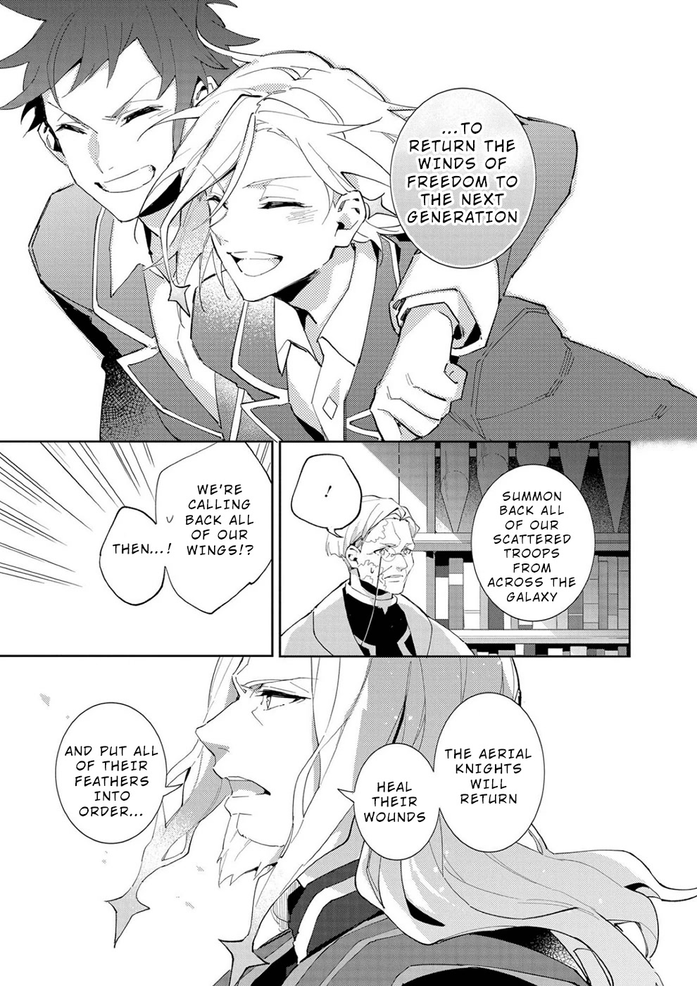 Macross Delta Kuroki Tsubasa no Shiro Kishi Chapter 5 page 31 - Chapter 5: Those Who Work the Wind