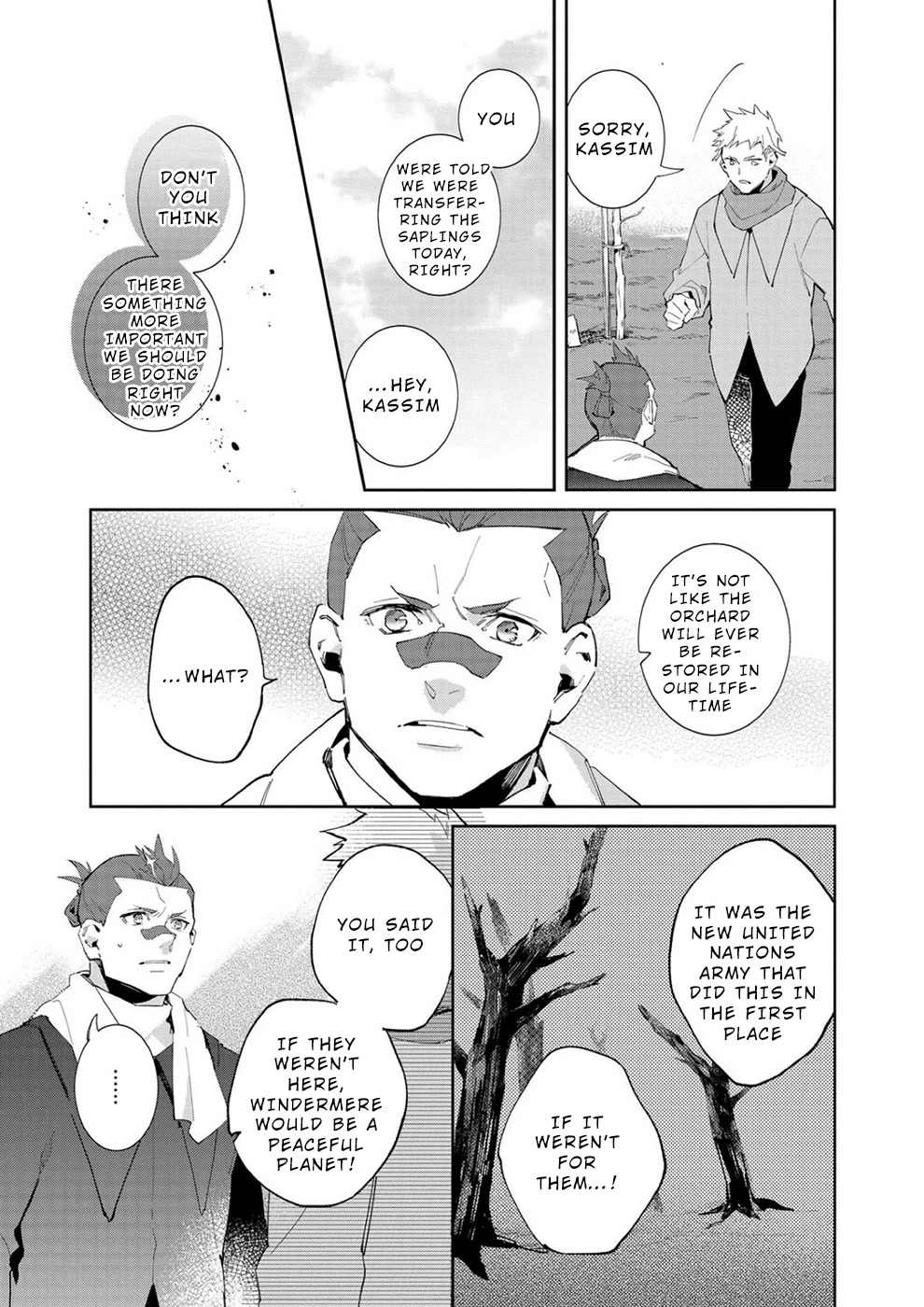 Macross Delta Kuroki Tsubasa no Shiro Kishi Chapter 5 page 5 - Chapter 5: Those Who Work the Wind