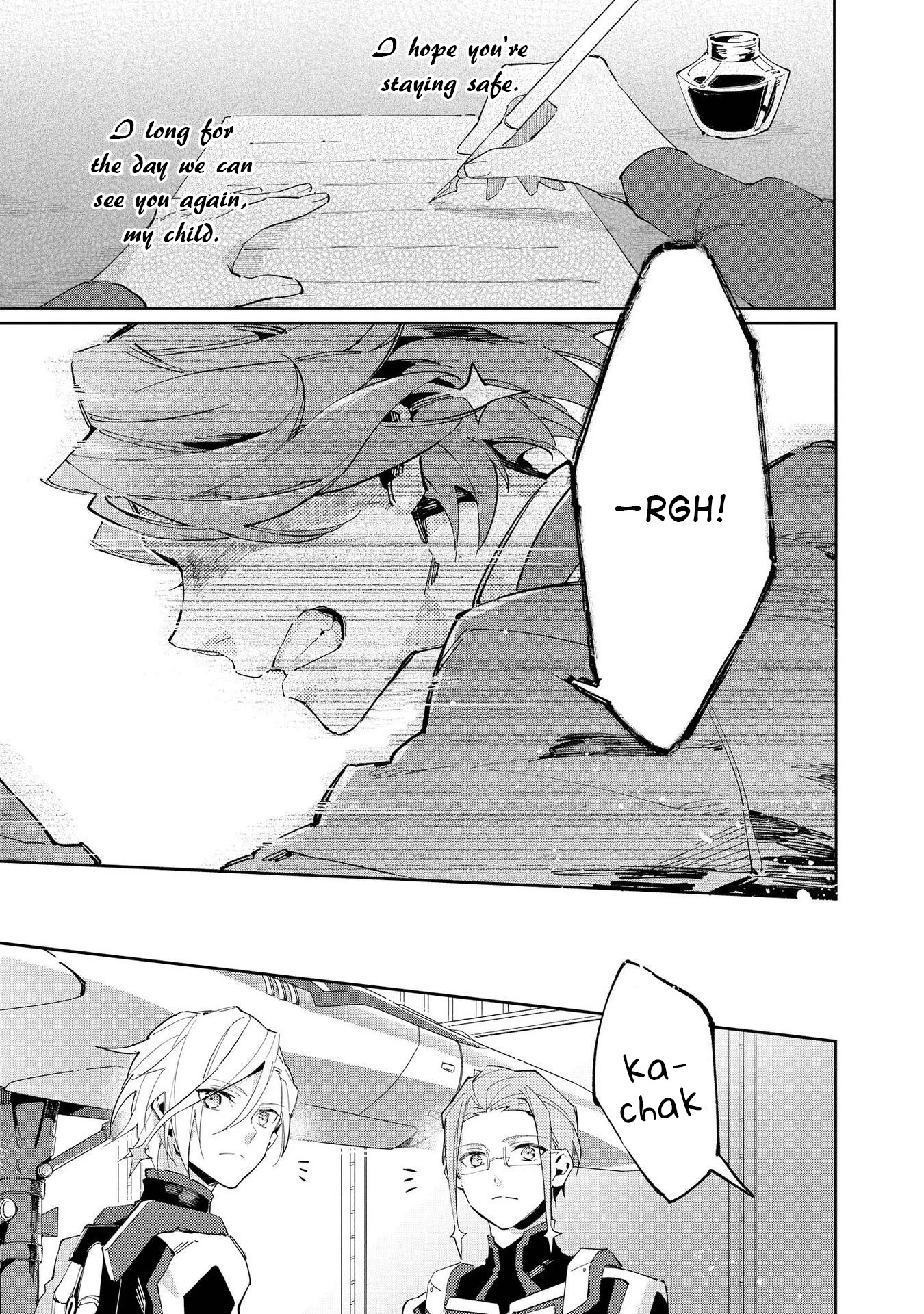 Macross Delta Kuroki Tsubasa no Shiro Kishi Chapter 6 page 24 - Chapter 6: An Undeliverable Letter