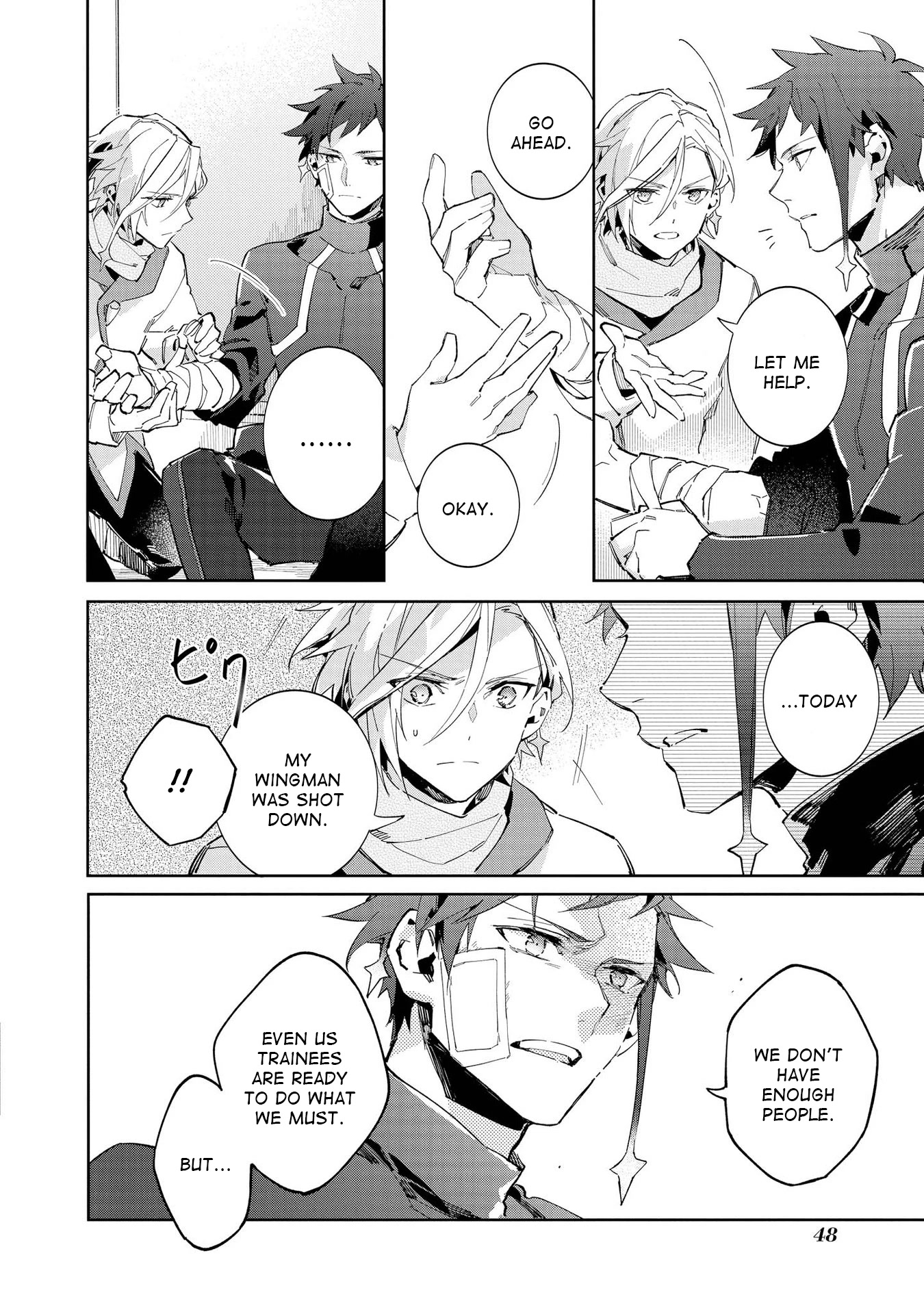 Macross Delta Kuroki Tsubasa no Shiro Kishi Chapter 7 page 18 - Chapter 7: The Place We'll Go Back To One Day