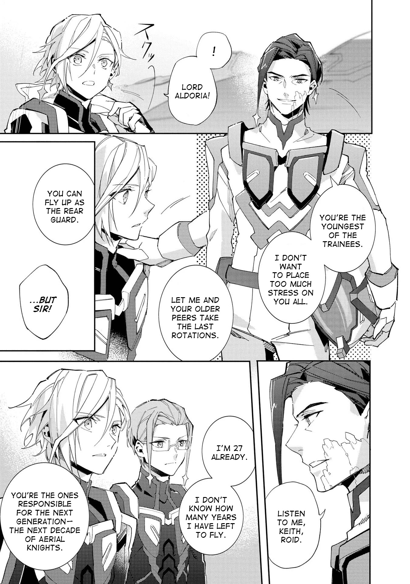 Macross Delta Kuroki Tsubasa no Shiro Kishi Chapter 8 page 15 - Chapter 8: The Wind Taketh Away
