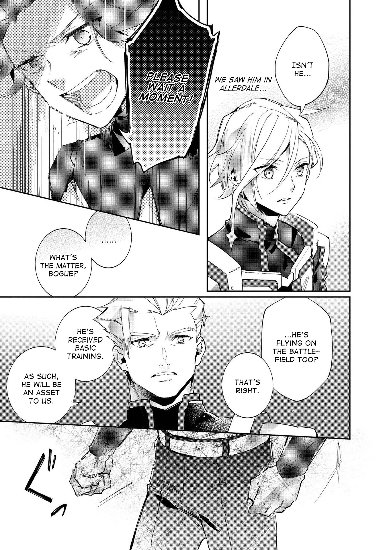 Macross Delta Kuroki Tsubasa no Shiro Kishi Chapter 8 page 5 - Chapter 8: The Wind Taketh Away