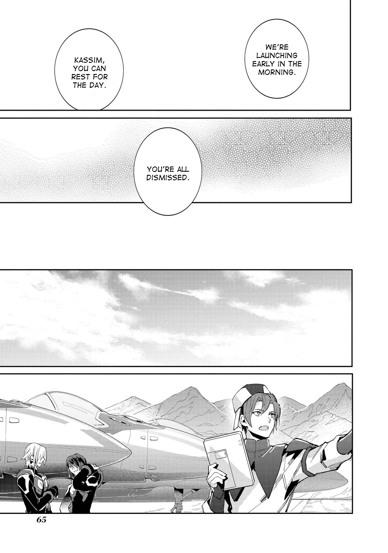 Macross Delta Kuroki Tsubasa no Shiro Kishi Chapter 8 page 7 - Chapter 8: The Wind Taketh Away
