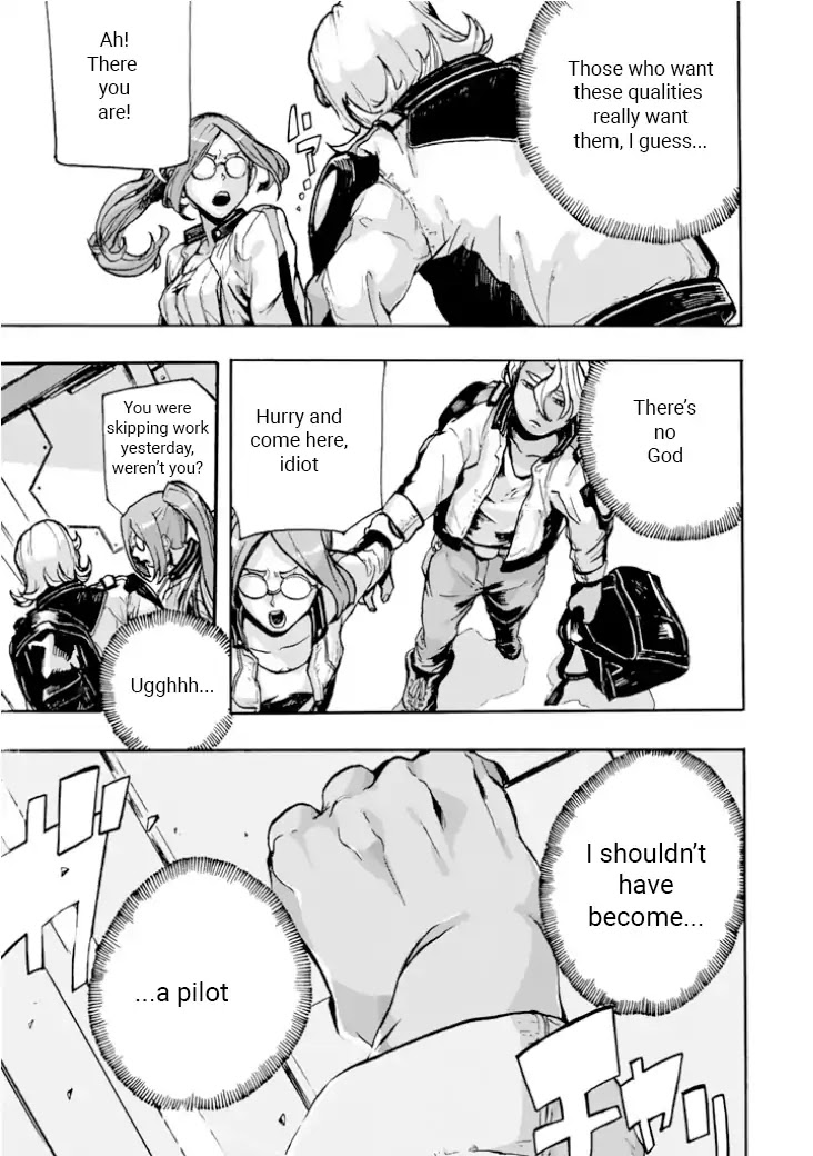 Macross Delta Side Story: Macross E Chapter 1 page 19 - Chapter 1: Project Thrones