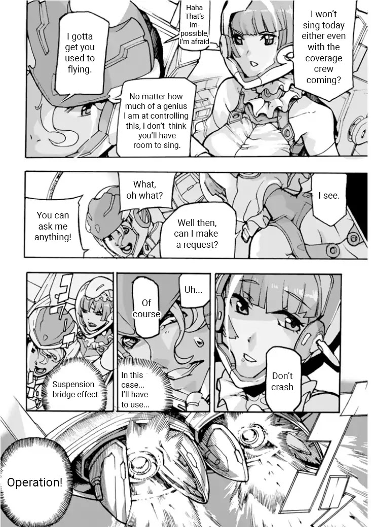 Macross Delta Side Story: Macross E Chapter 1 page 27 - Chapter 1: Project Thrones
