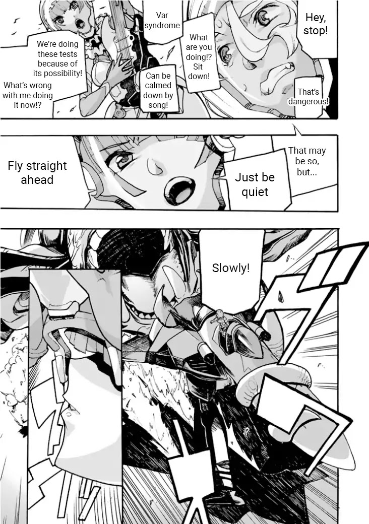Macross Delta Side Story: Macross E Chapter 1 page 35 - Chapter 1: Project Thrones