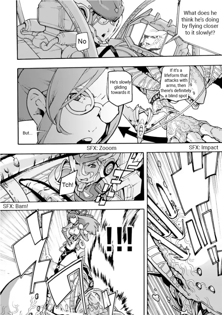 Macross Delta Side Story: Macross E Chapter 1 page 41 - Chapter 1: Project Thrones