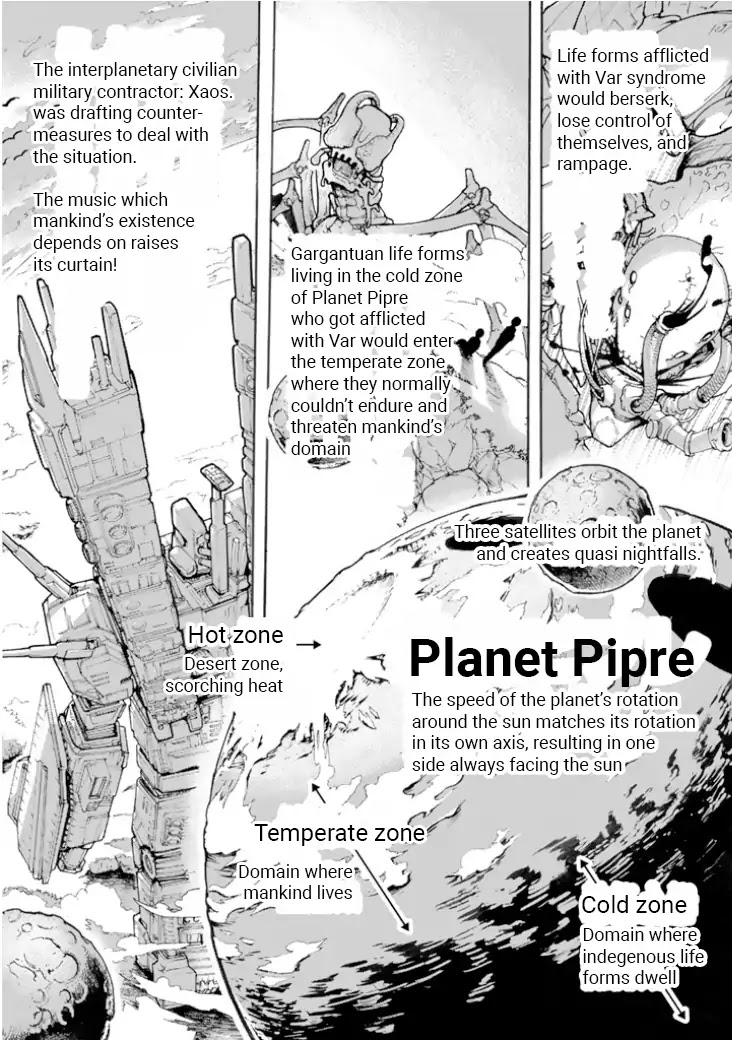 Macross Delta Side Story: Macross E Chapter 1 page 6 - Chapter 1: Project Thrones