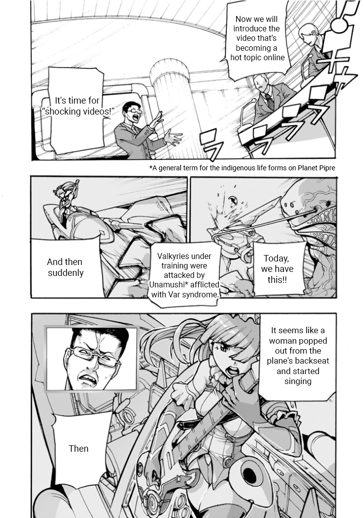 Macross Delta Side Story: Macross E Chapter 2 page 2 - Chapter 2: Radome Stage