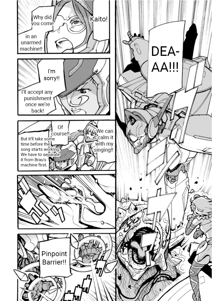 Macross Delta Side Story: Macross E Chapter 2 page 34 - Chapter 2: Radome Stage
