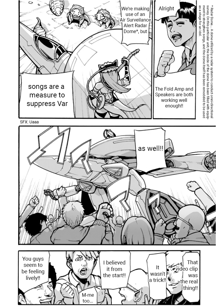 Macross Delta Side Story: Macross E Chapter 2 page 40 - Chapter 2: Radome Stage