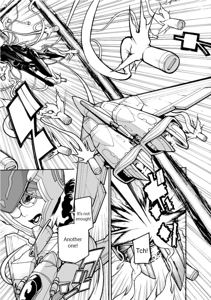 Macross Delta Side Story: Macross E Chapter 3 page 30 - Chapter 3: Black Valkyrie