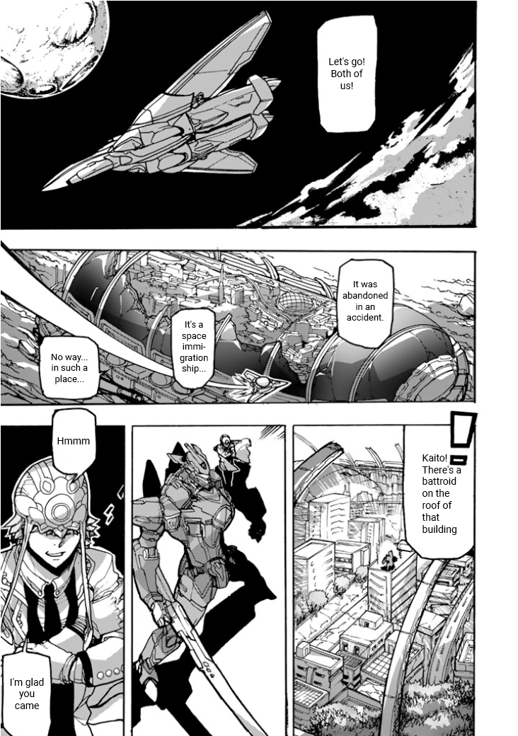 Macross Delta Side Story: Macross E Chapter 4 page 14 - Chapter 4: Pirika Missile