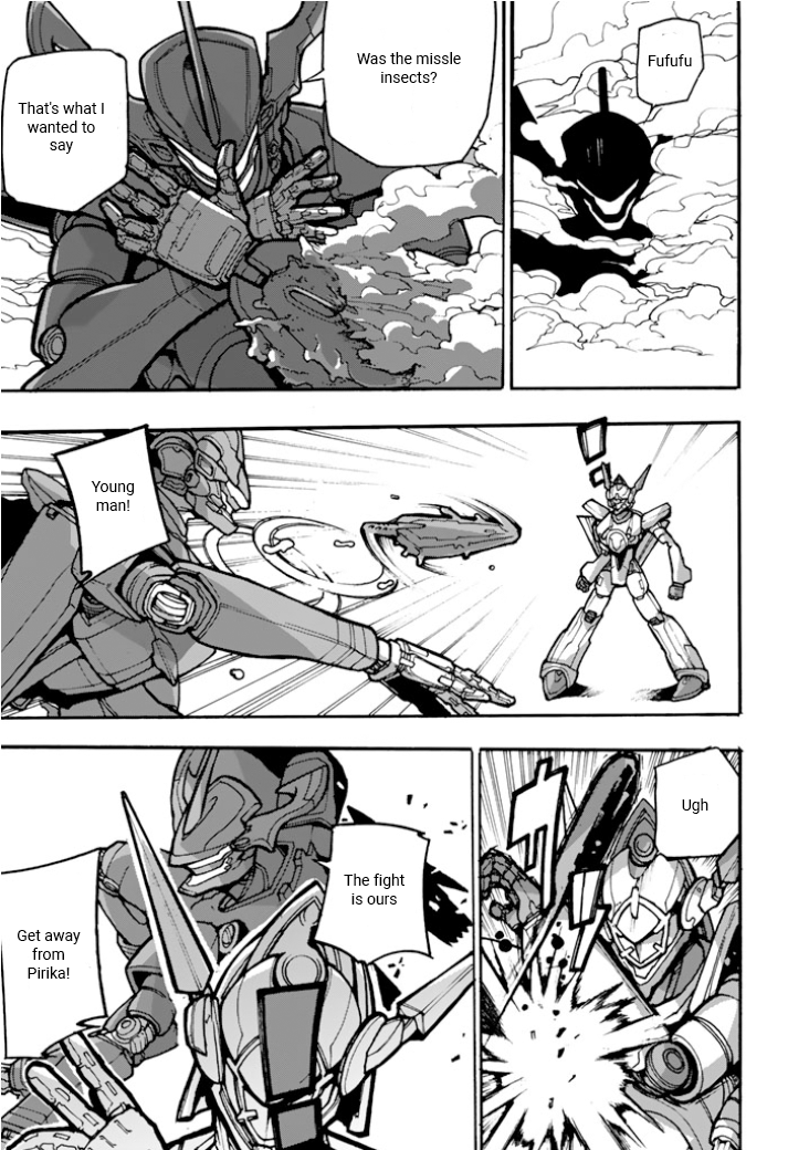 Macross Delta Side Story: Macross E Chapter 4 page 24 - Chapter 4: Pirika Missile