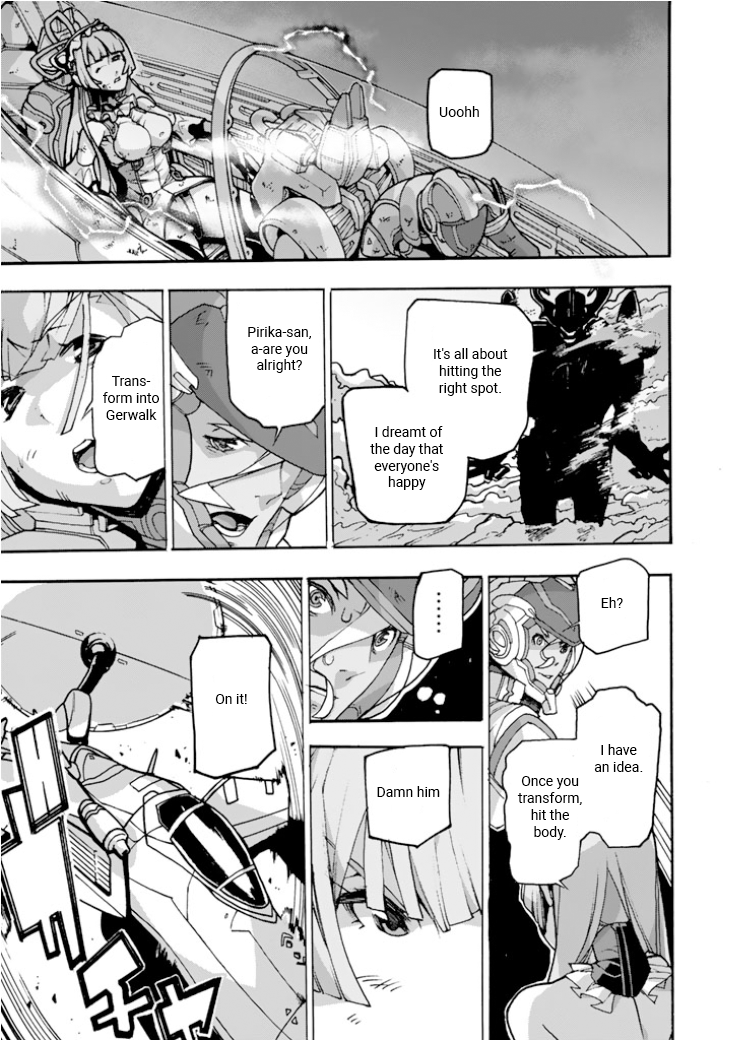 Macross Delta Side Story: Macross E Chapter 4 page 26 - Chapter 4: Pirika Missile