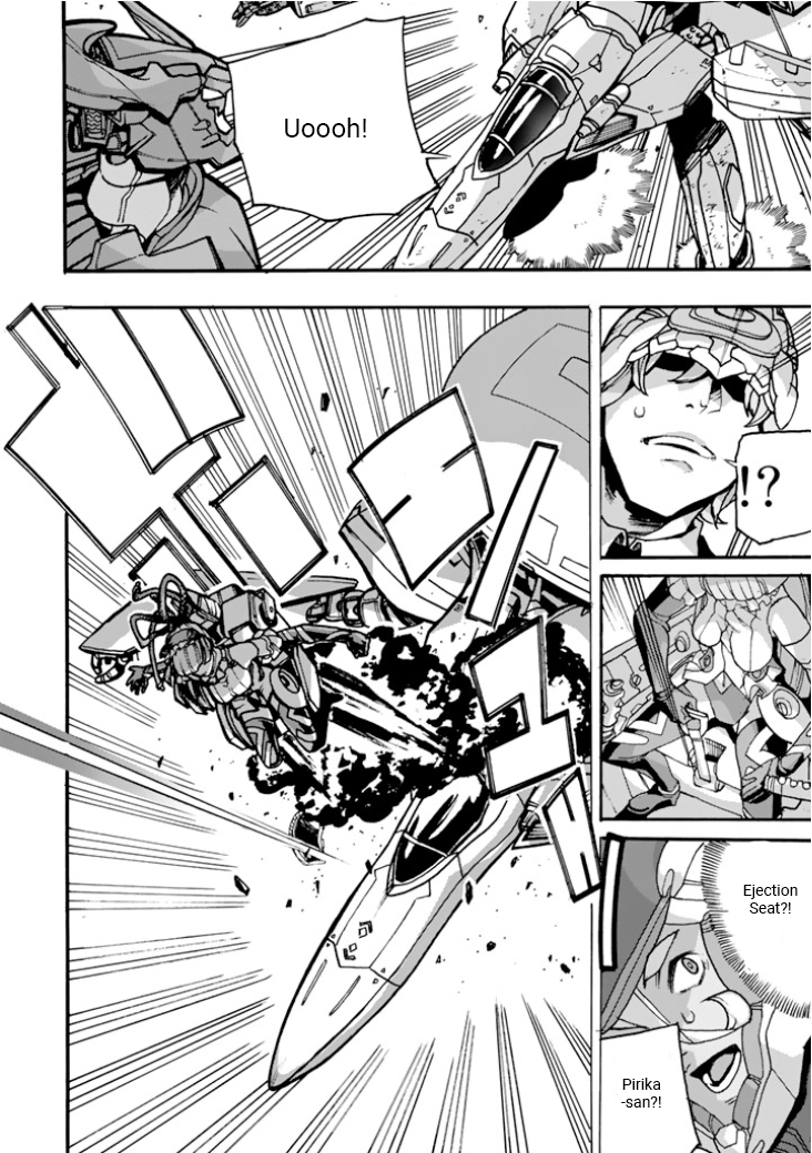 Macross Delta Side Story: Macross E Chapter 4 page 27 - Chapter 4: Pirika Missile
