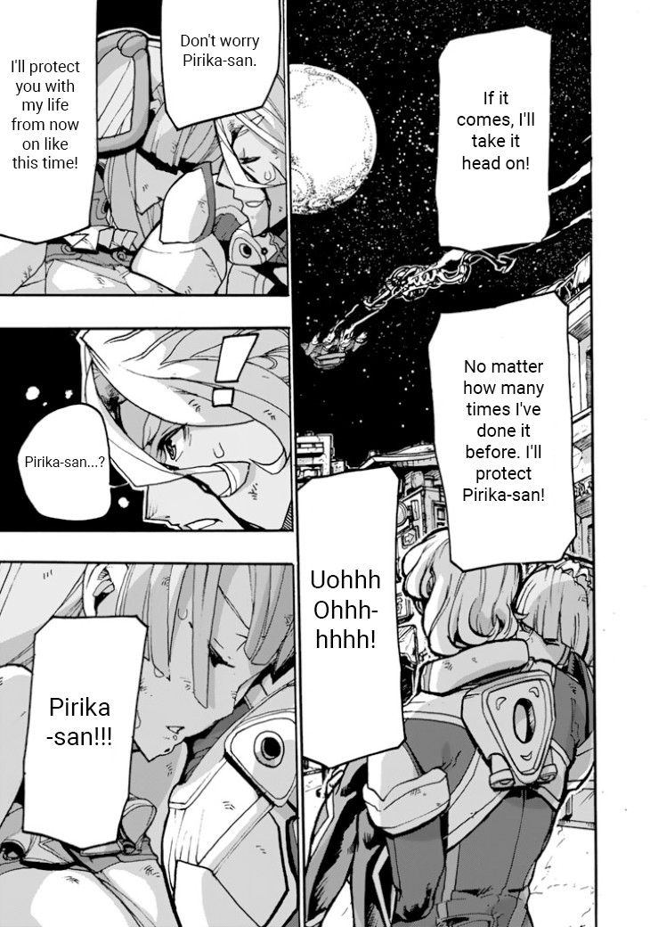 Macross Delta Side Story: Macross E Chapter 5 page 17 - Chapter 5: Goodbye Friend