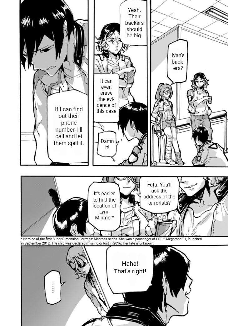Macross Delta Side Story: Macross E Chapter 5 page 28 - Chapter 5: Goodbye Friend