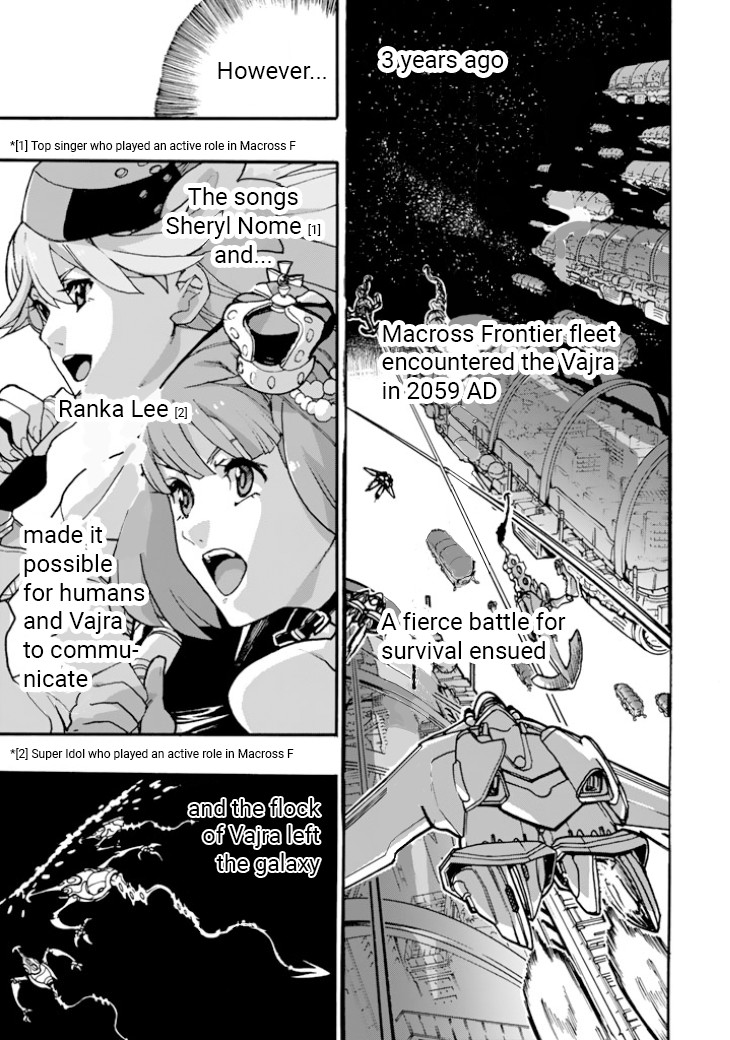 Macross Delta Side Story: Macross E Chapter 5 page 5 - Chapter 5: Goodbye Friend