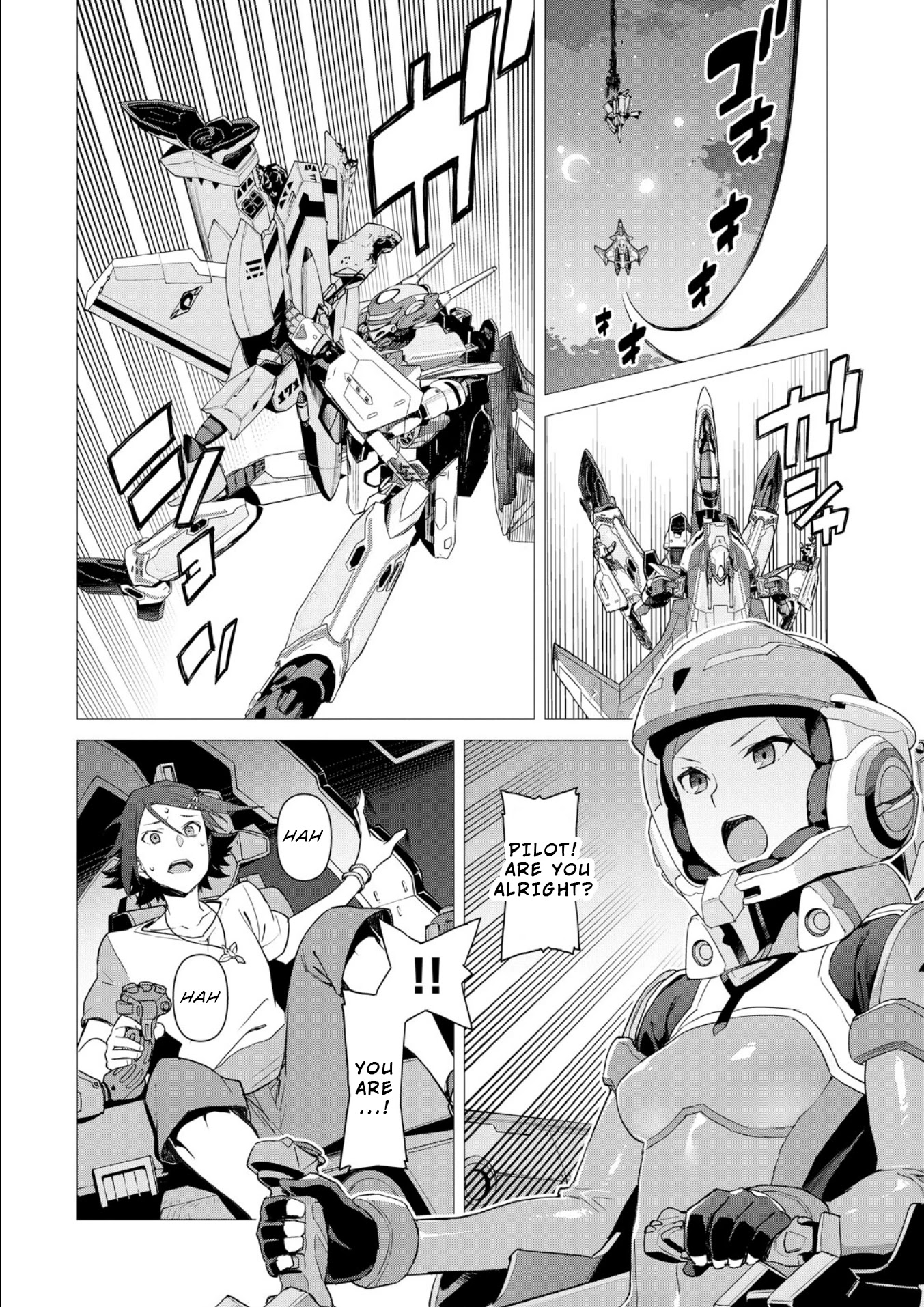 Macross Delta Chapter 3 page 12 - Chapter 3: Mission:3