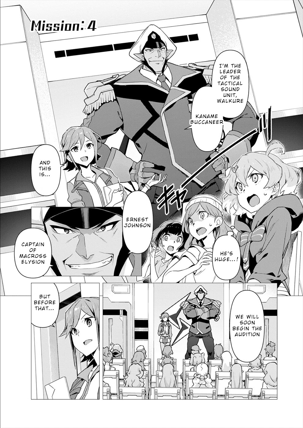 Macross Delta Chapter 4 page 1 - Chapter 4: Mission:4