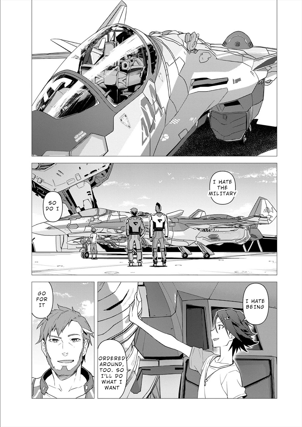 Macross Delta Chapter 4 page 26 - Chapter 4: Mission:4