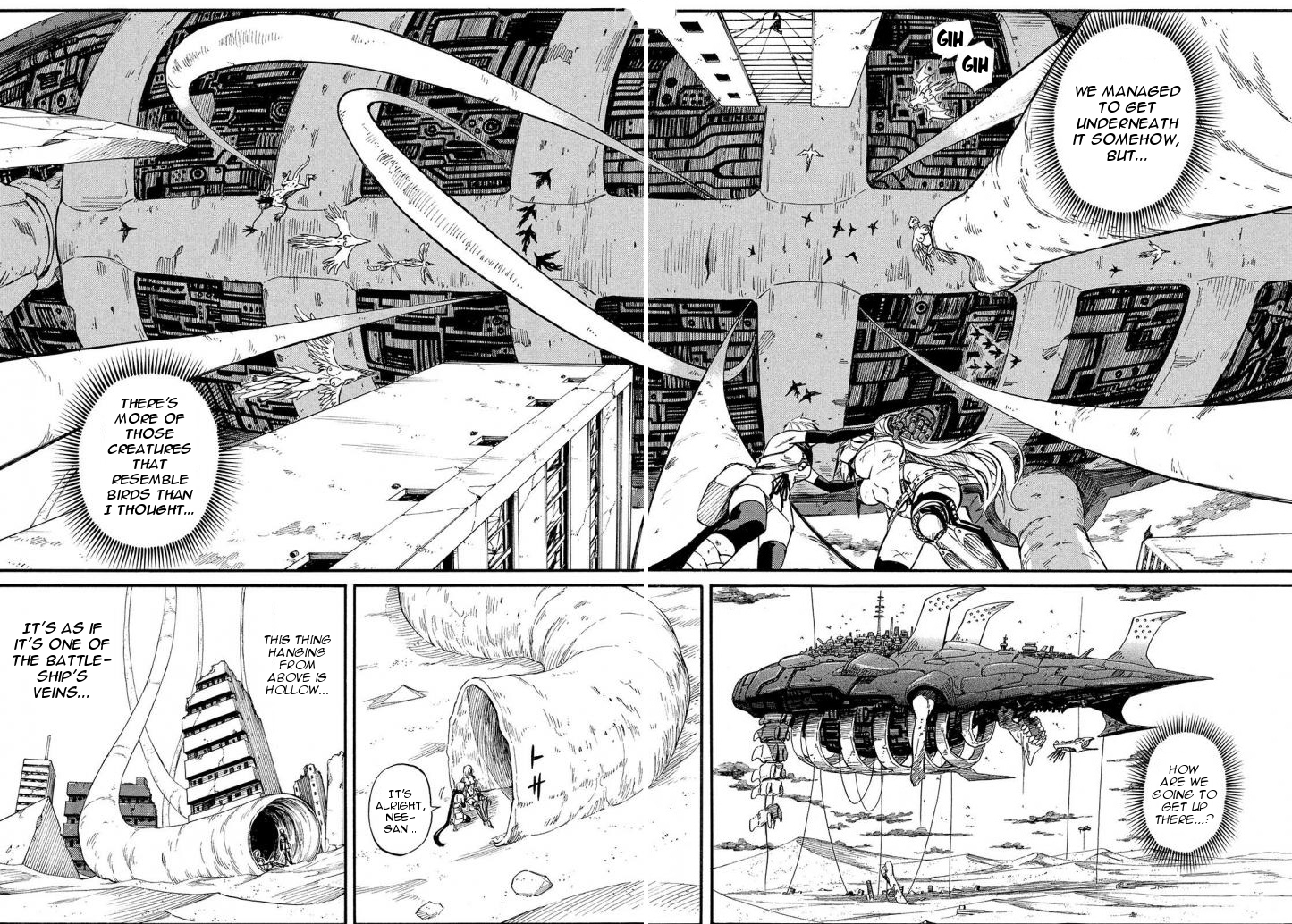 Mad Chimera World Chapter 11 page 14 - Chapter 11: To the Flying Iron Mass