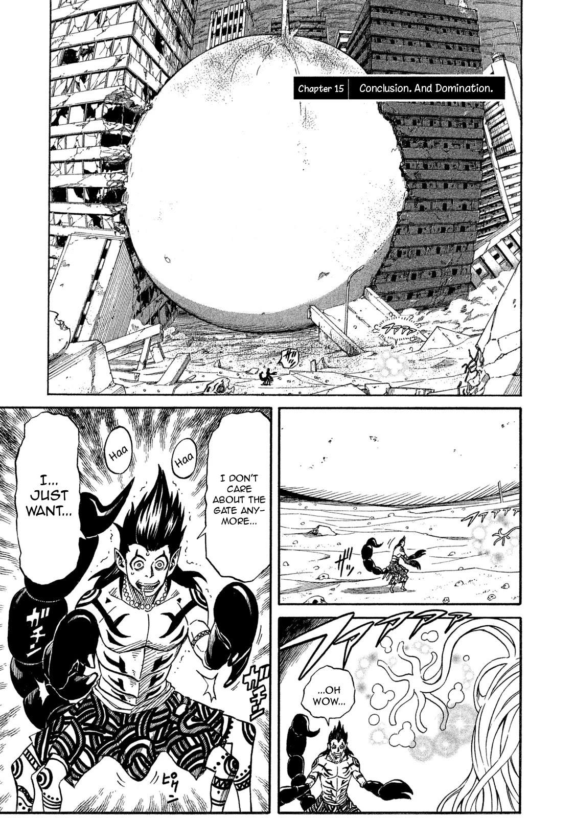 Mad Chimera World Chapter 15 page 1 - Chapter 15: Conclusion. And Domination.