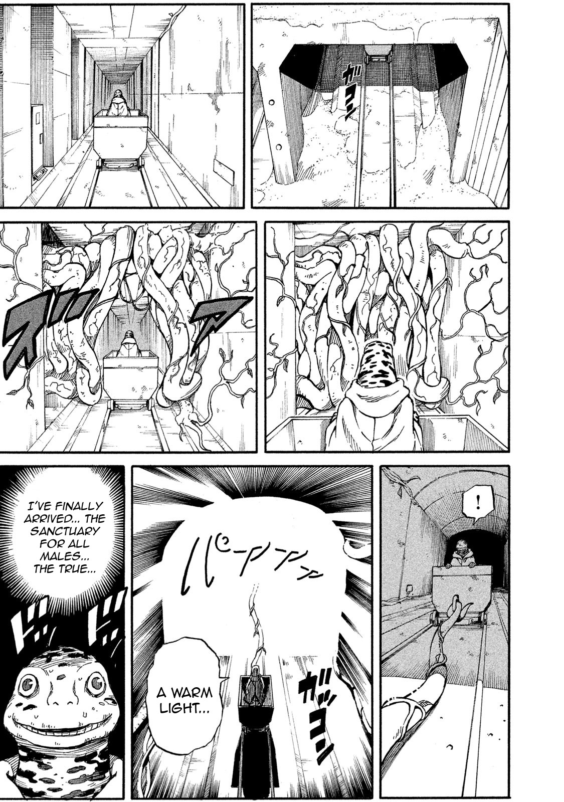 Mad Chimera World Chapter 16 page 11 - Chapter 16: Male Farm