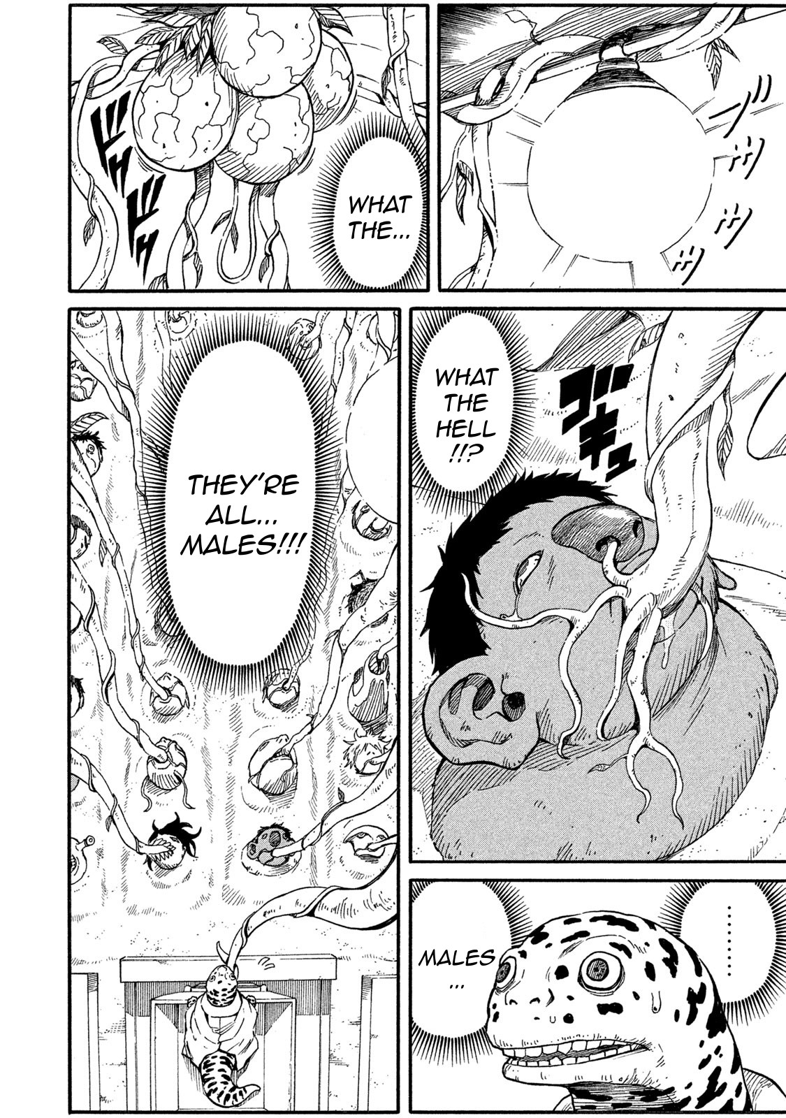 Mad Chimera World Chapter 16 page 13 - Chapter 16: Male Farm
