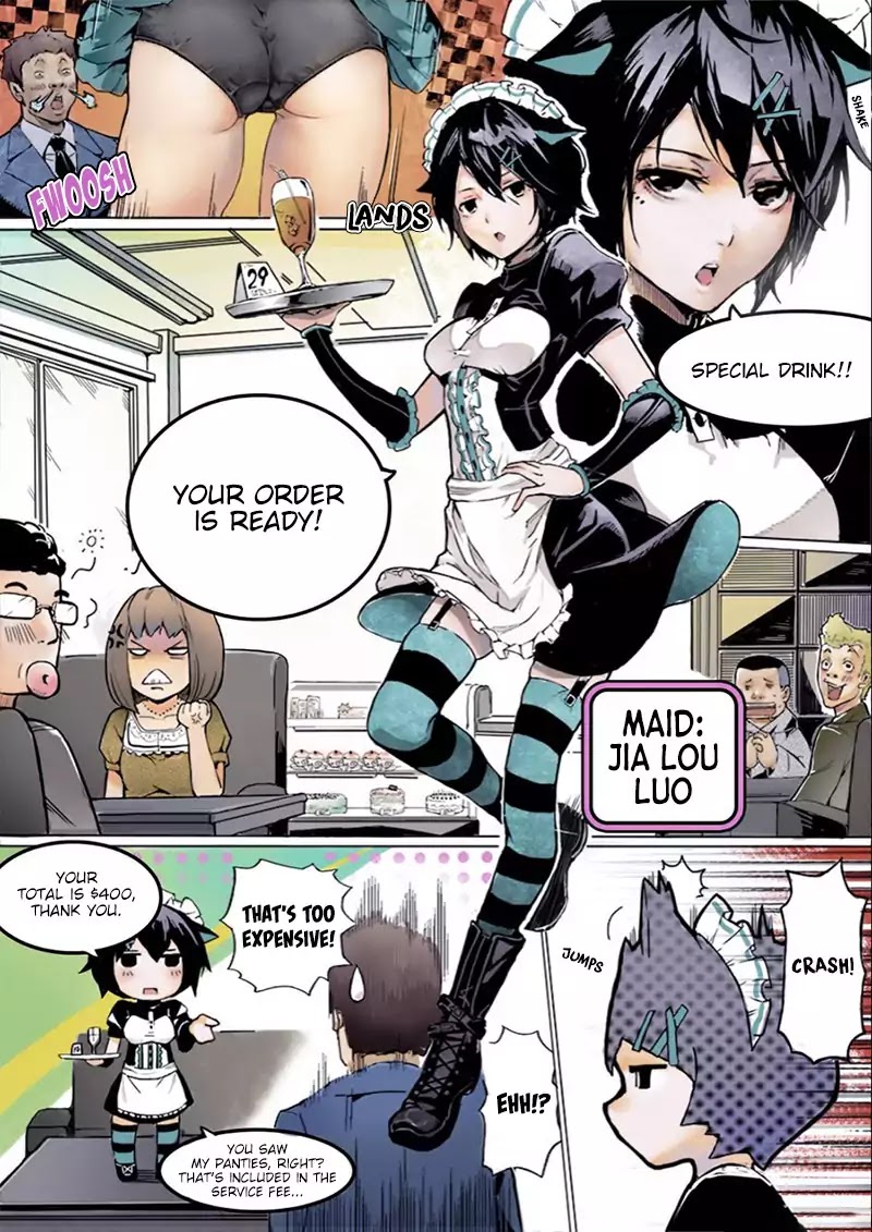 Mad Maid with Odd Powers Chapter 1 page 3 - Chapter 1: Is This A Maid?