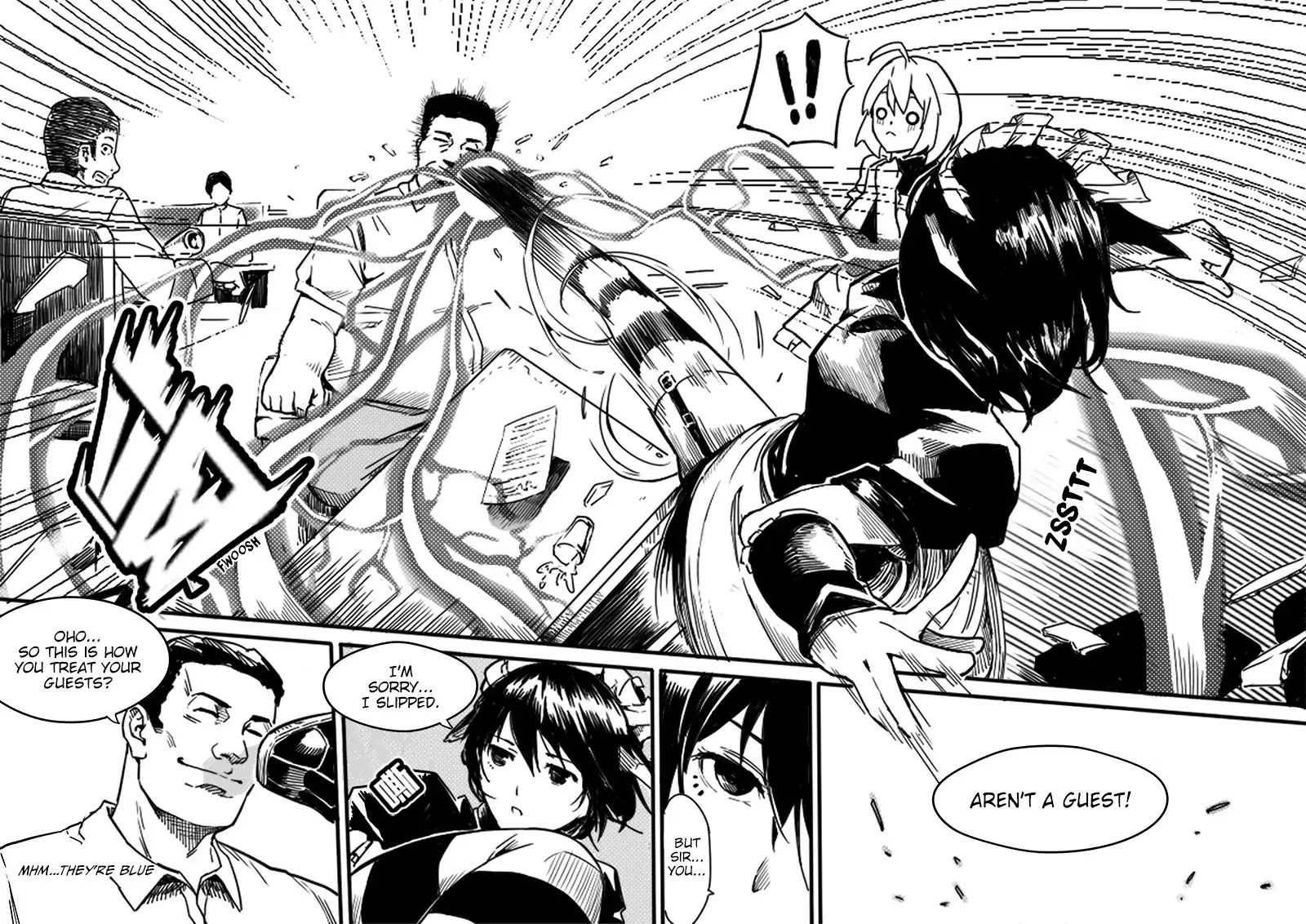 Mad Maid with Odd Powers Chapter 1 page 6 - Chapter 1: Is This A Maid?