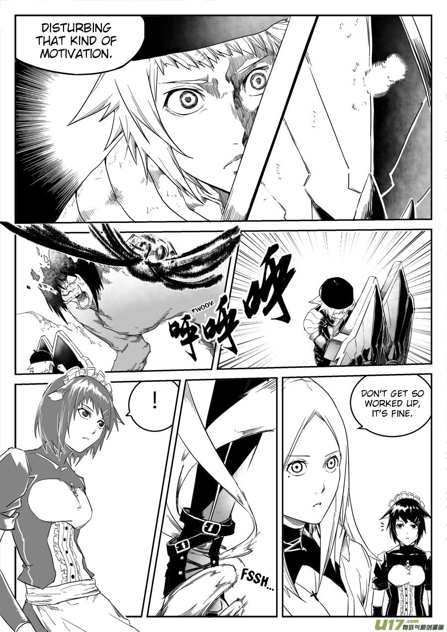 Mad Maid with Odd Powers Chapter 12 page 4 - Chapter 12: Austra City's Interrogation (1)