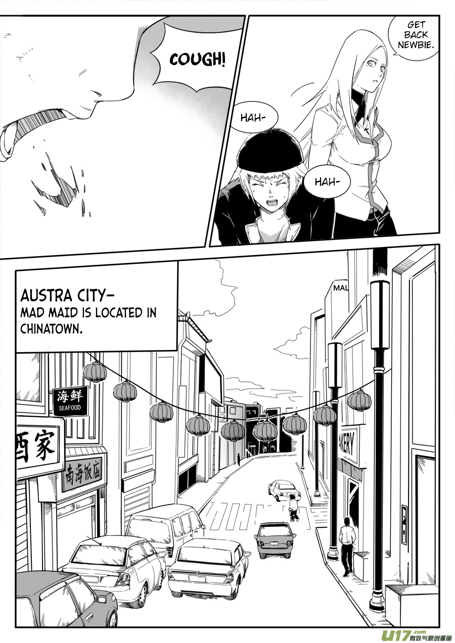 Mad Maid with Odd Powers Chapter 12 page 6 - Chapter 12: Austra City's Interrogation (1)