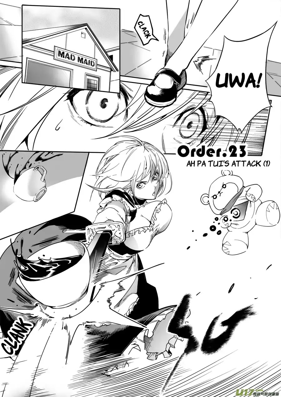 Mad Maid with Odd Powers Chapter 23 page 1 - Chapter 23: Ah Pa Tui's Attack (1)