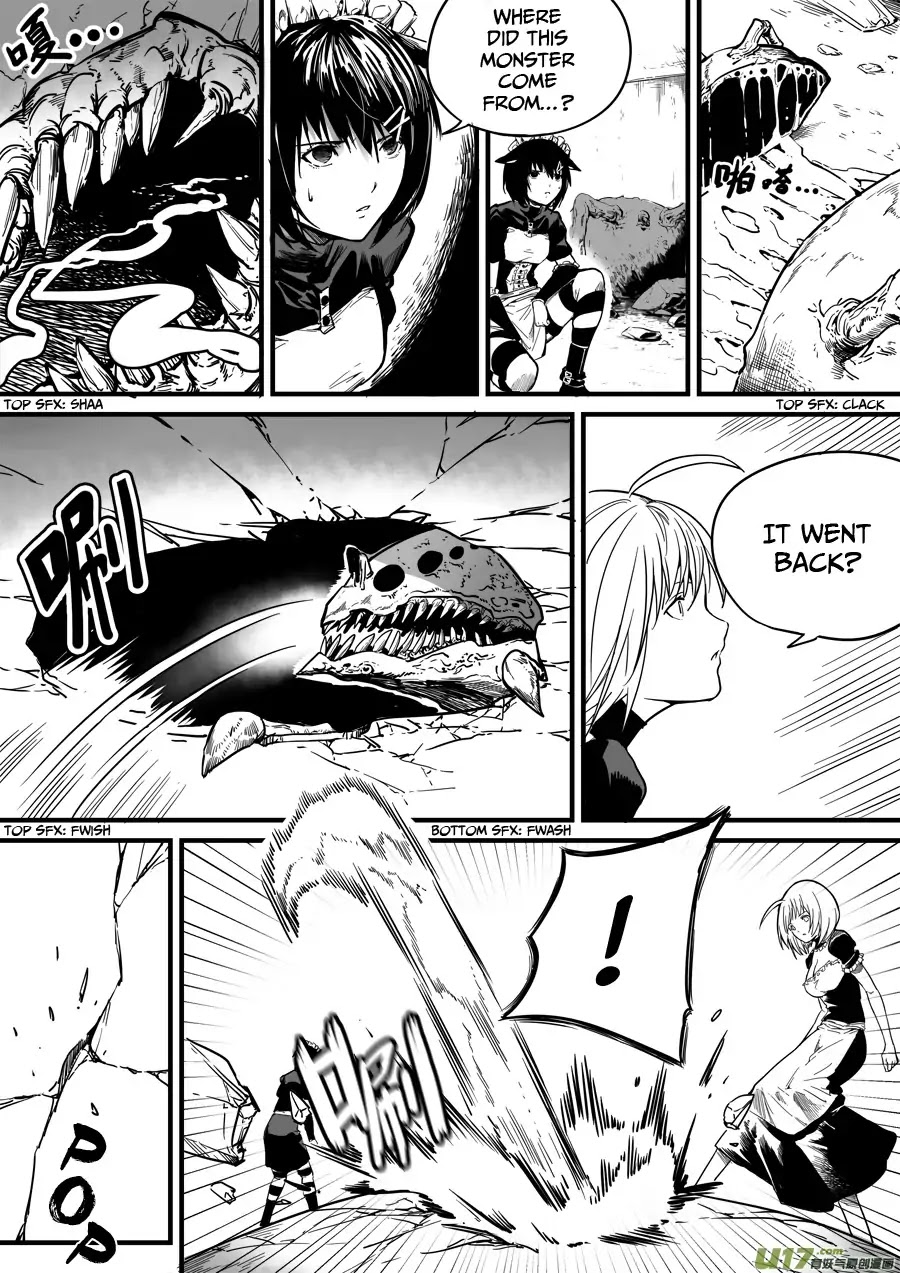 Mad Maid with Odd Powers Chapter 32 page 1 - Chapter 32: Wriggling Shadow (2)