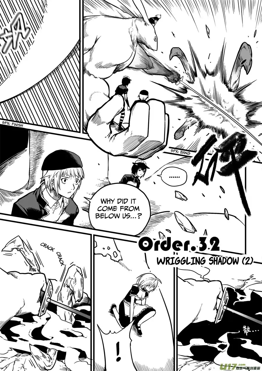 Mad Maid with Odd Powers Chapter 32 page 2 - Chapter 32: Wriggling Shadow (2)