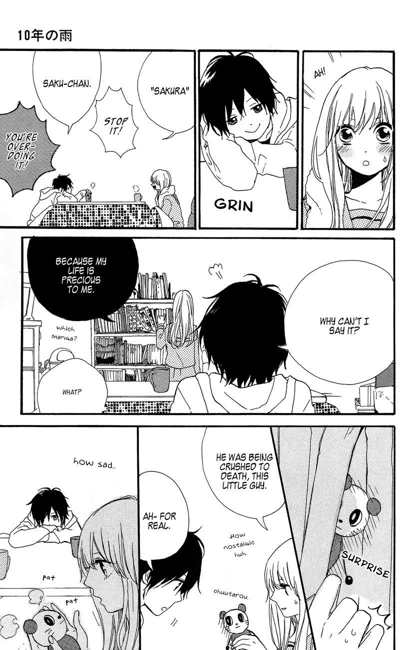 Mada Amanogawa ni Ikenai Chapter 2 page 18 - Chapter 2: Juunen no Ame