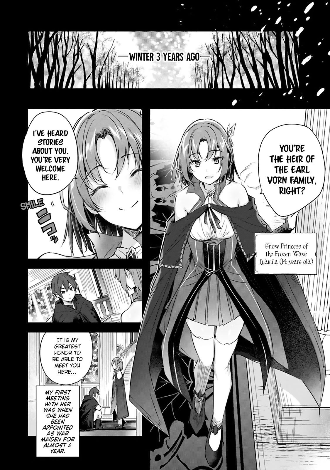 Madan no Ou to Michelia Chapter 1.2 page 7 - Chapter 1.2