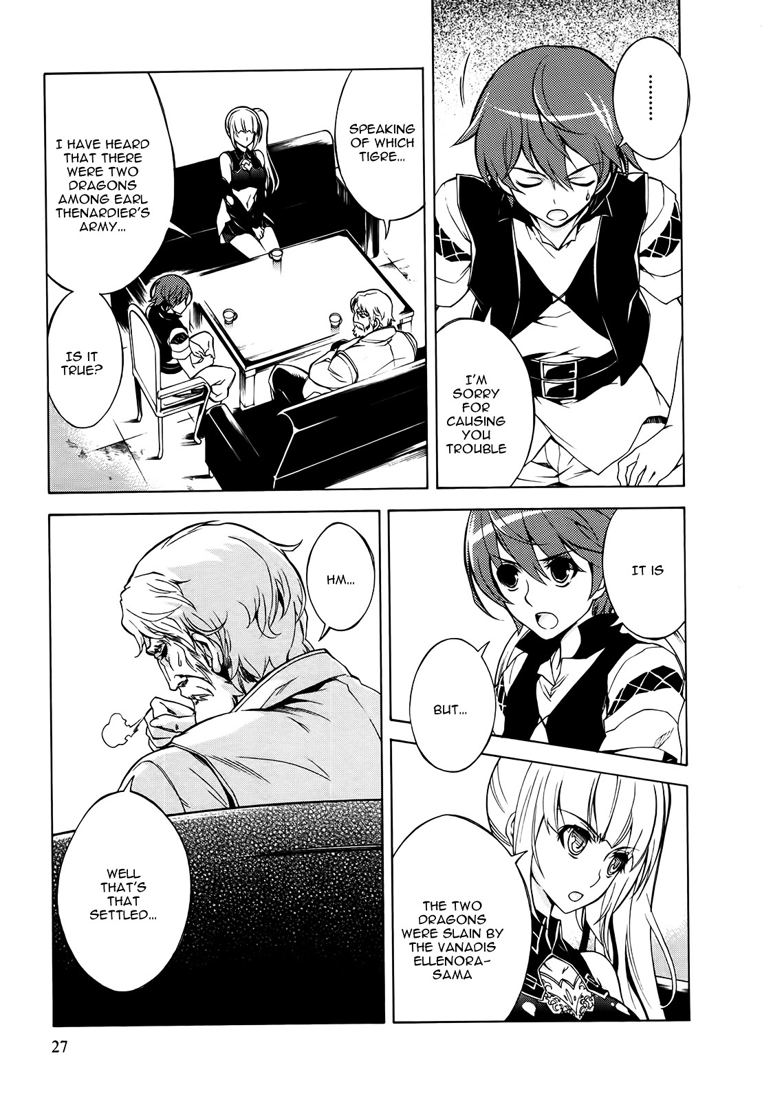 Madan no Ou to Vanadis Chapter 12 page 28 - Chapter 12 : Ludmila