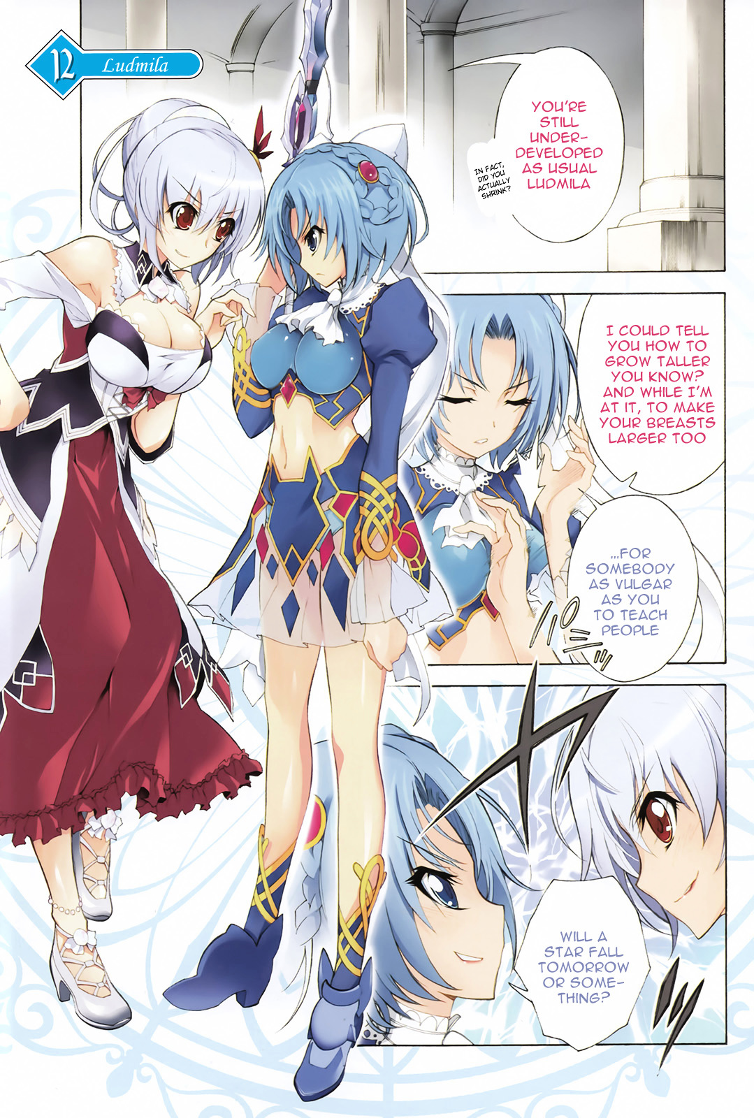 Madan no Ou to Vanadis Chapter 12 page 3 - Chapter 12 : Ludmila