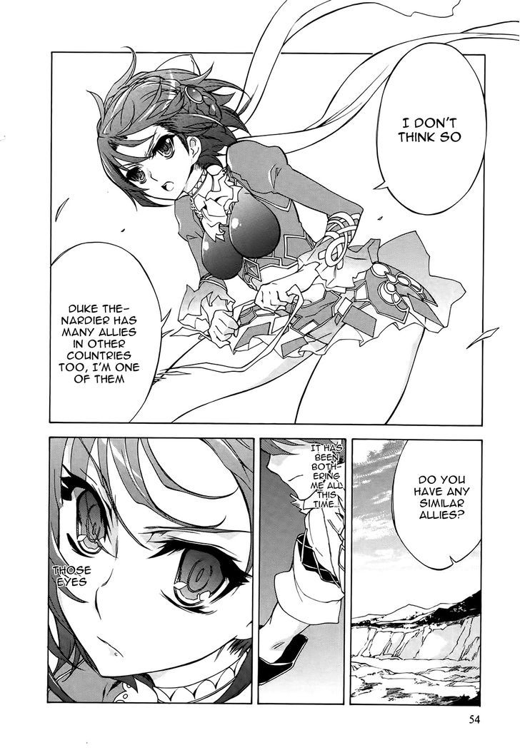 Madan no Ou to Vanadis Chapter 13 page 22 - Chapter 13 : The Country's Interest First and Foremost