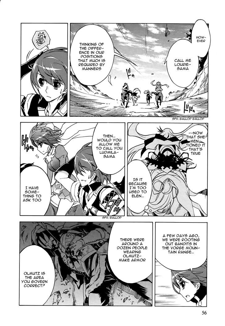 Madan no Ou to Vanadis Chapter 13 page 24 - Chapter 13 : The Country's Interest First and Foremost