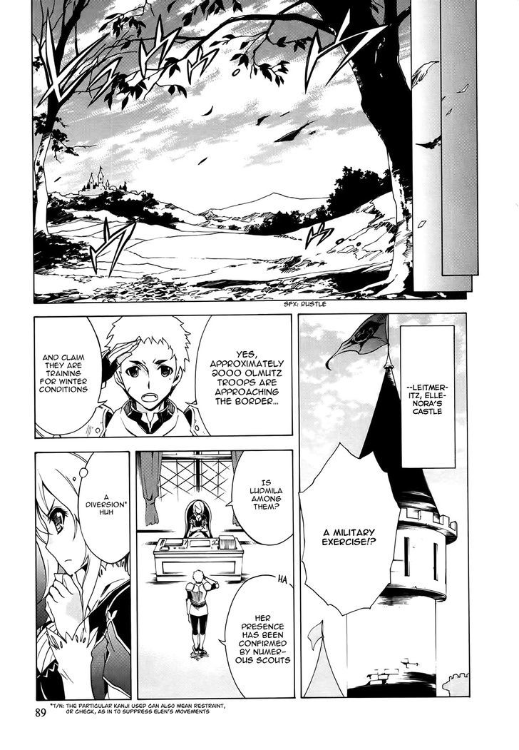 Madan no Ou to Vanadis Chapter 14 page 26 - Chapter 14 : Michelia Snow Princess of the Icy Ripples